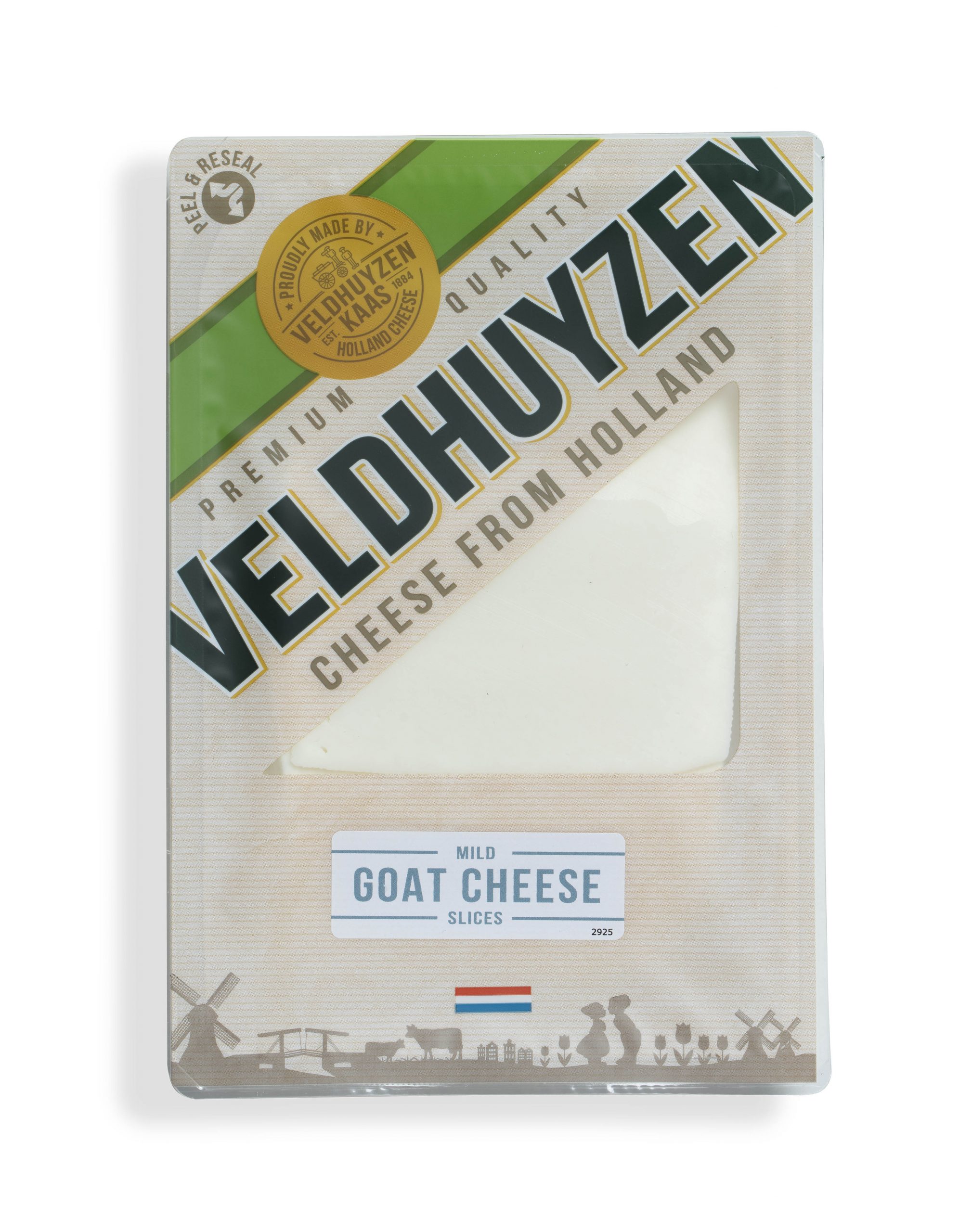 Mild Goat Cheese Slices 150g Eurocheese