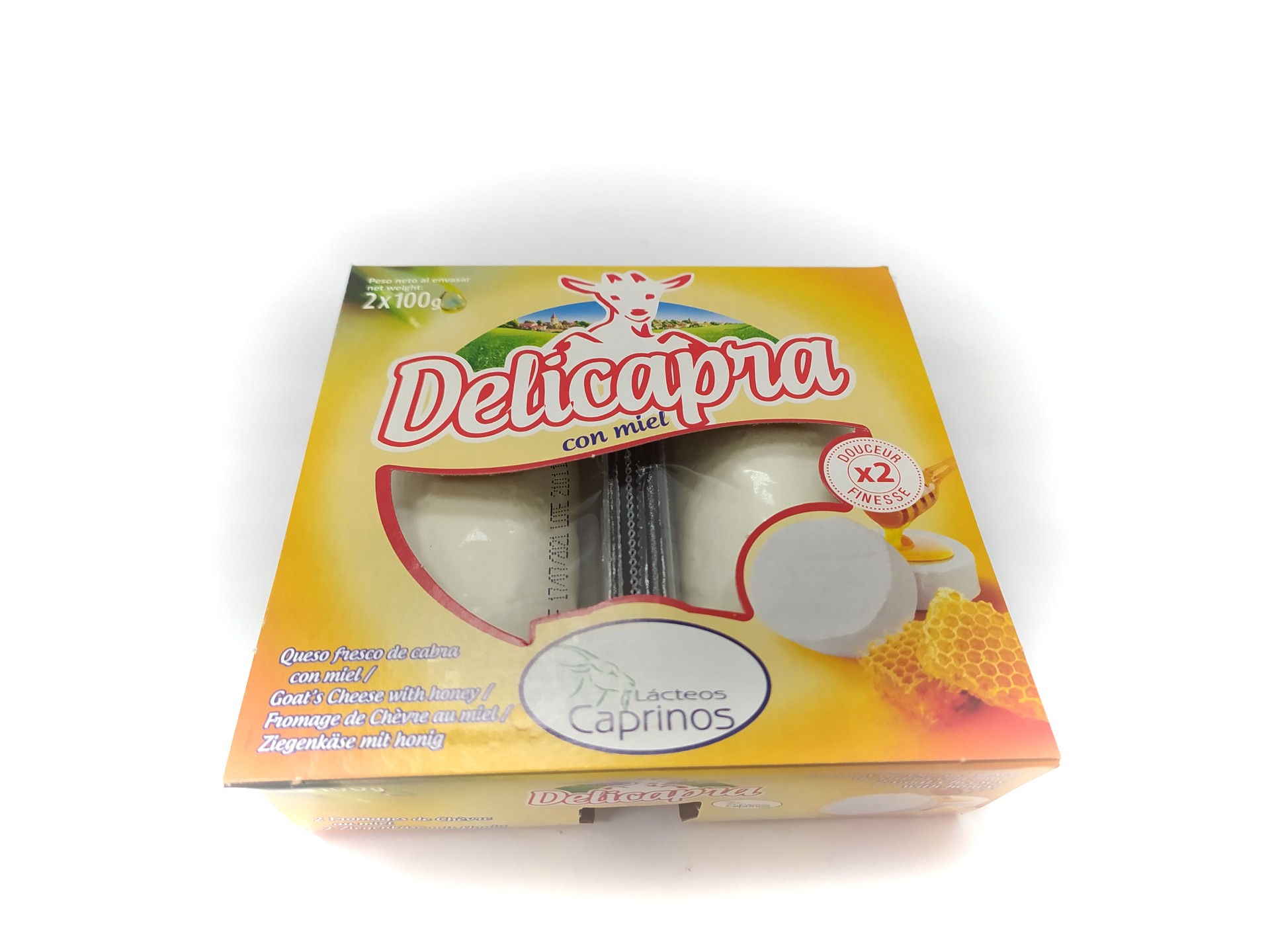 Spanish goat cheese with honey 2x100gr Eurocheese